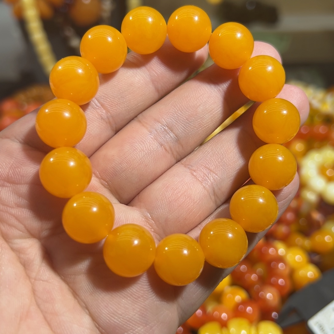 未镶嵌琥珀手链卡1.4➕