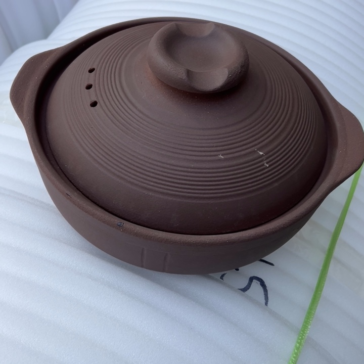 库存尾货紫砂干烧锅一套口径27