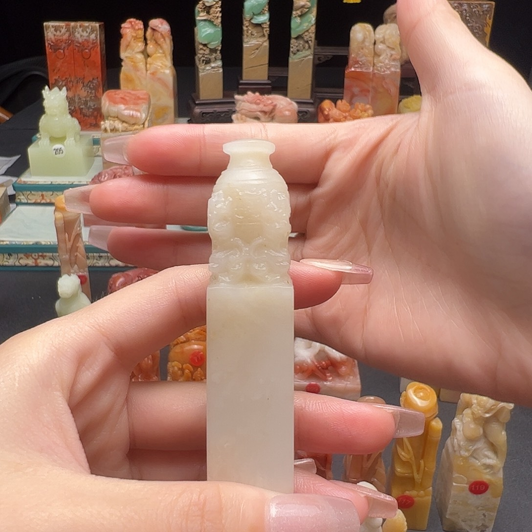 印石寿山石手工制作