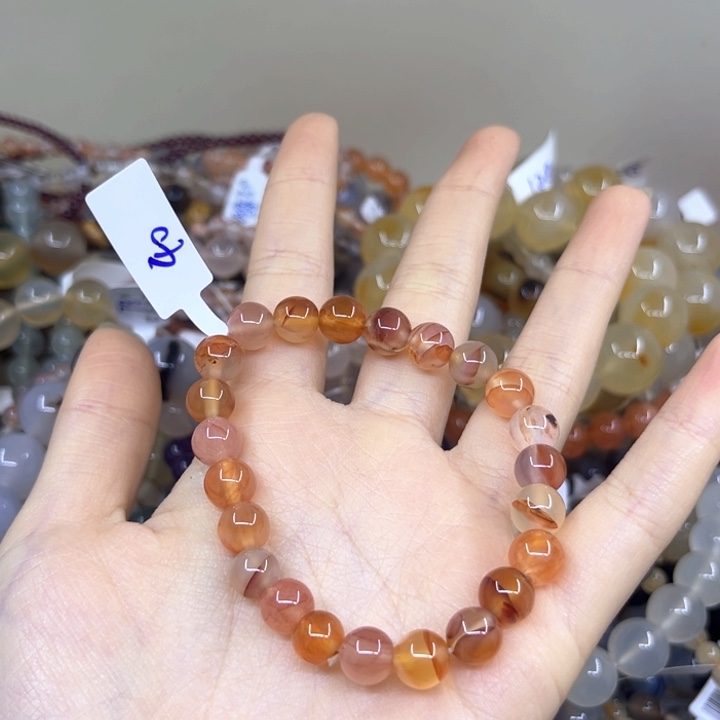 玛瑙/玉髓手链未镶嵌