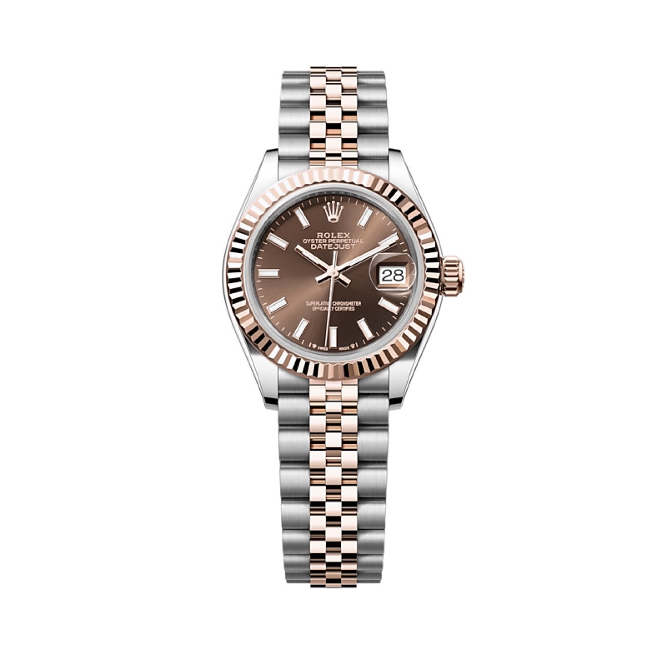 99新 Rolex/劳力士 279171咖条/28mm/22年3月全套