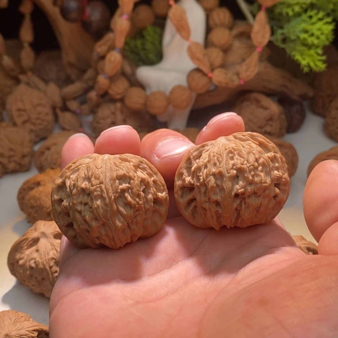 吊坠文玩核桃磨盘43