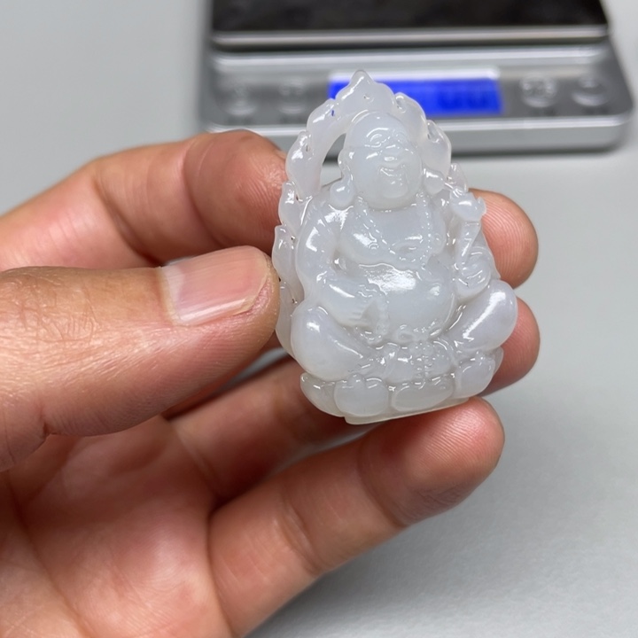 和田玉吊坠(不含链)未镶嵌爱****子