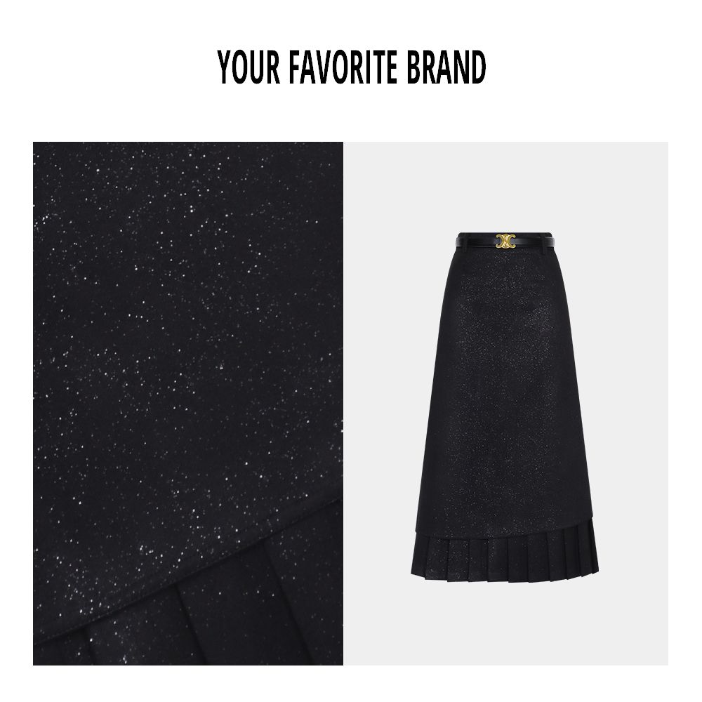 【闪闪银河】新款上新时尚气质显瘦高级洋气百搭半裙G25835689