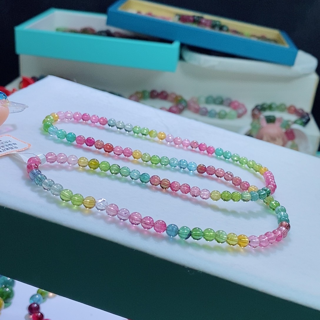 手链未镶嵌碧玺4.9mm左右