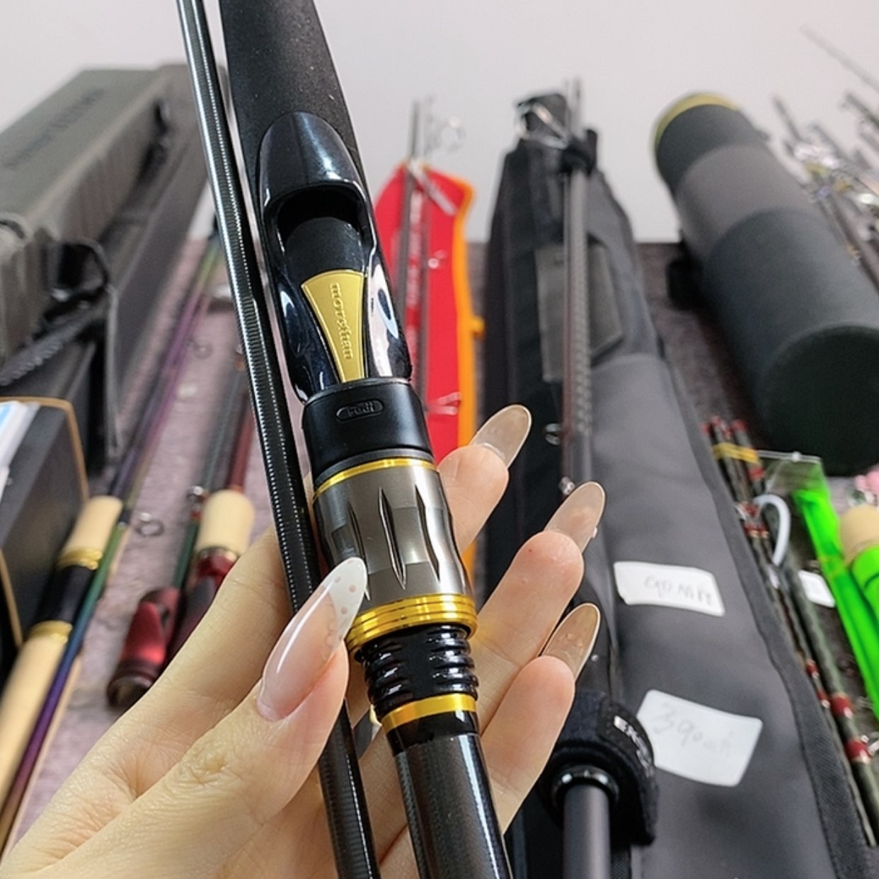 【闪购商品】1.8m以下碳素幸**途两节路亚杆