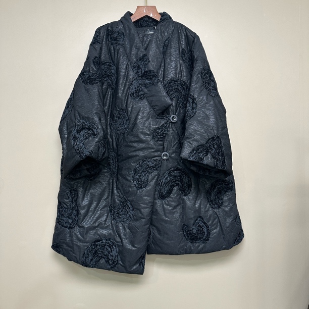 原创设计 立体绣绗棉服加棉冬季高端品质外套