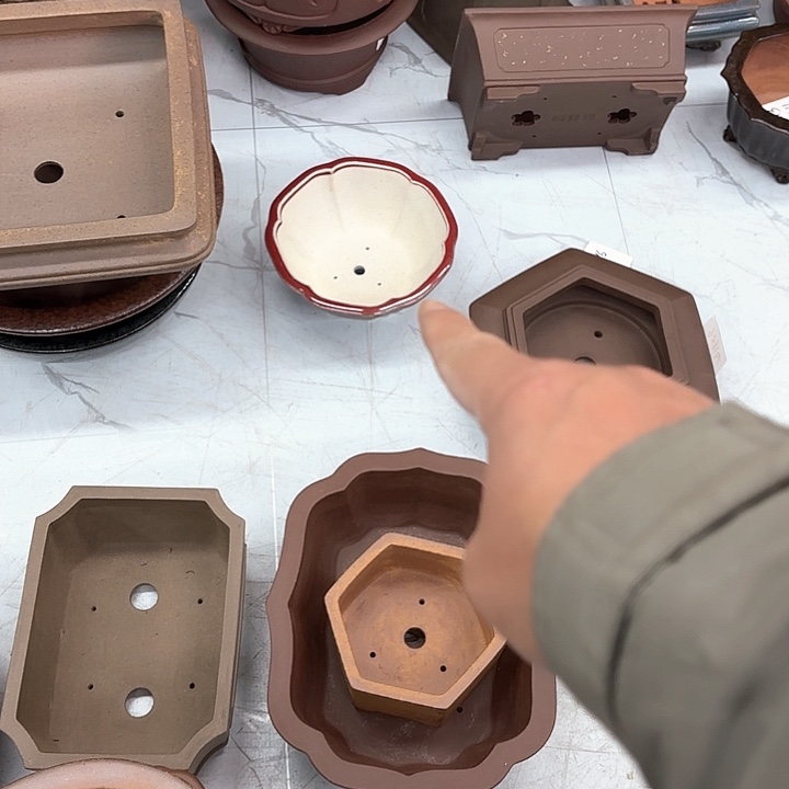 紫砂花盆清****楼紫砂的颜色很好看呀