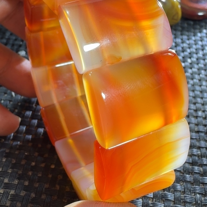 铁***玛瑙/玉髓未镶嵌颈饰