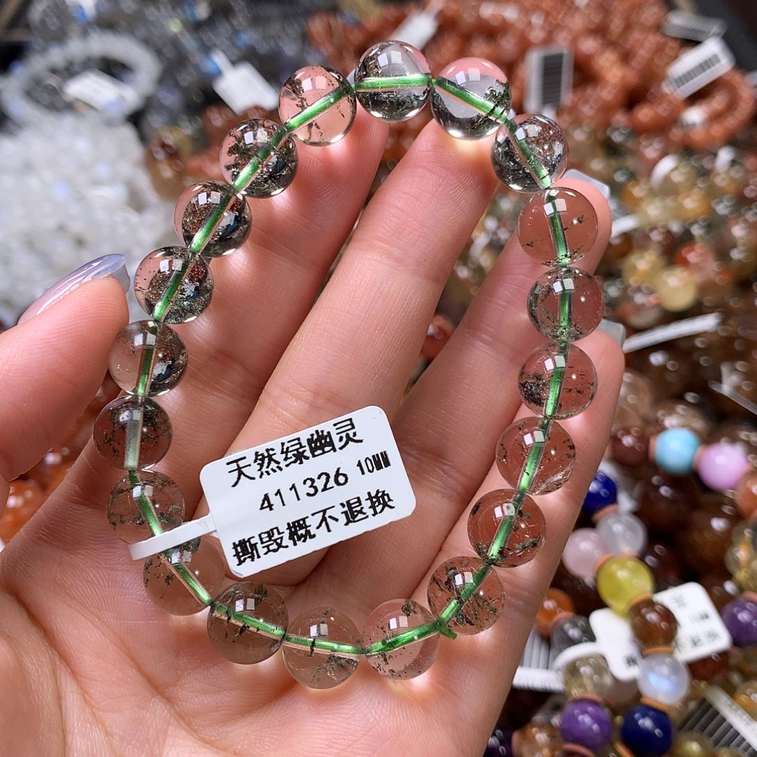 水晶手链未镶嵌，