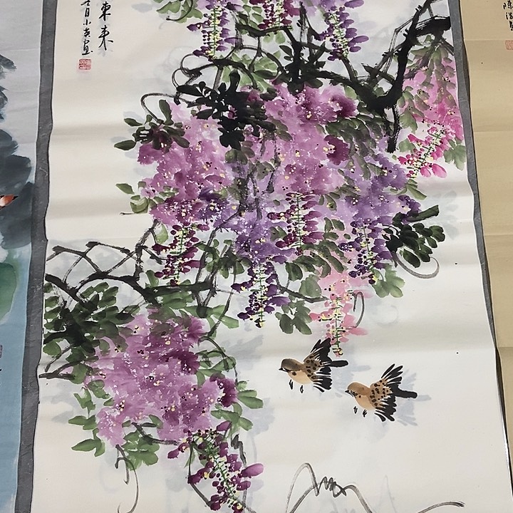 三个张画廊直播间！