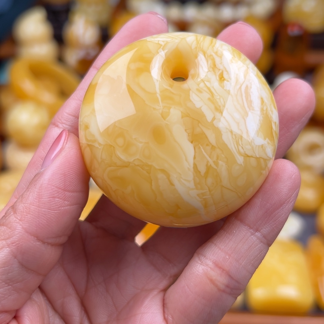 未镶嵌琥珀裸石纯天然琥珀蜜蜡无优化