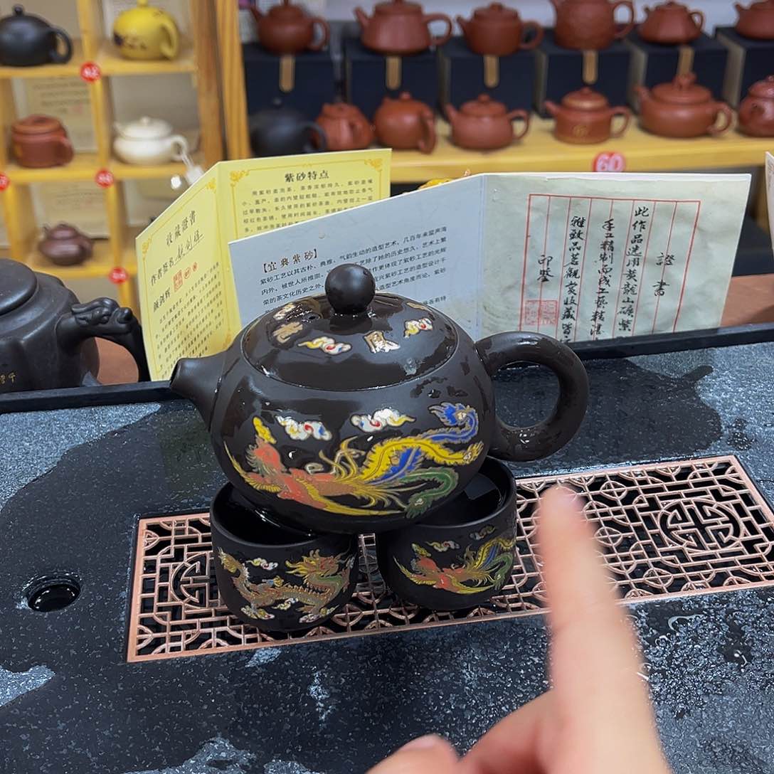 紫砂茶案紫砂壶58