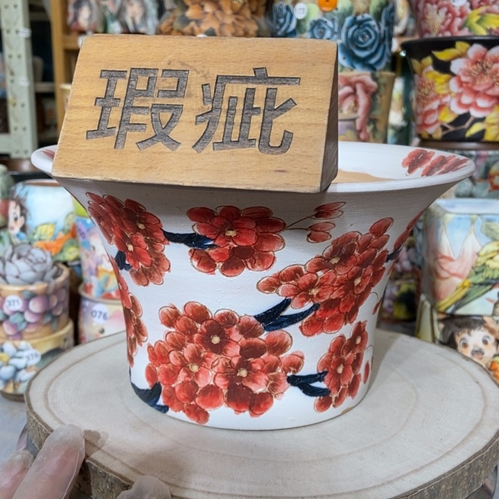 红陶景德镇艺术手绘作品