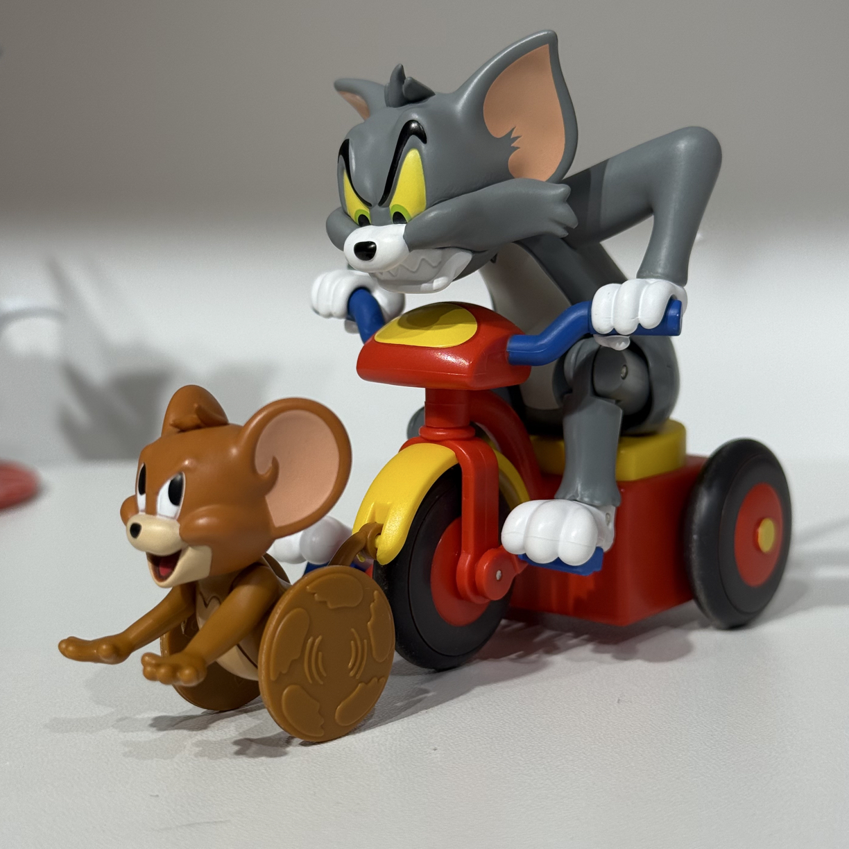 【代拆】52TOYSTOMandJERRY倒霉的TOM猫和老鼠盲盒发条玩具