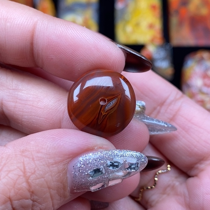 玛瑙/玉髓未镶嵌颈饰