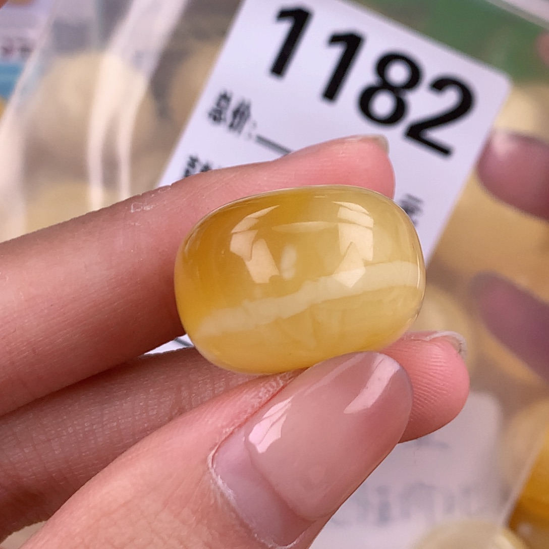 蜜蜡未镶嵌珠宝奇石22.5全品