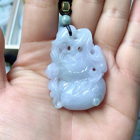 翡翠颈饰未镶嵌天然缅甸翡翠a货