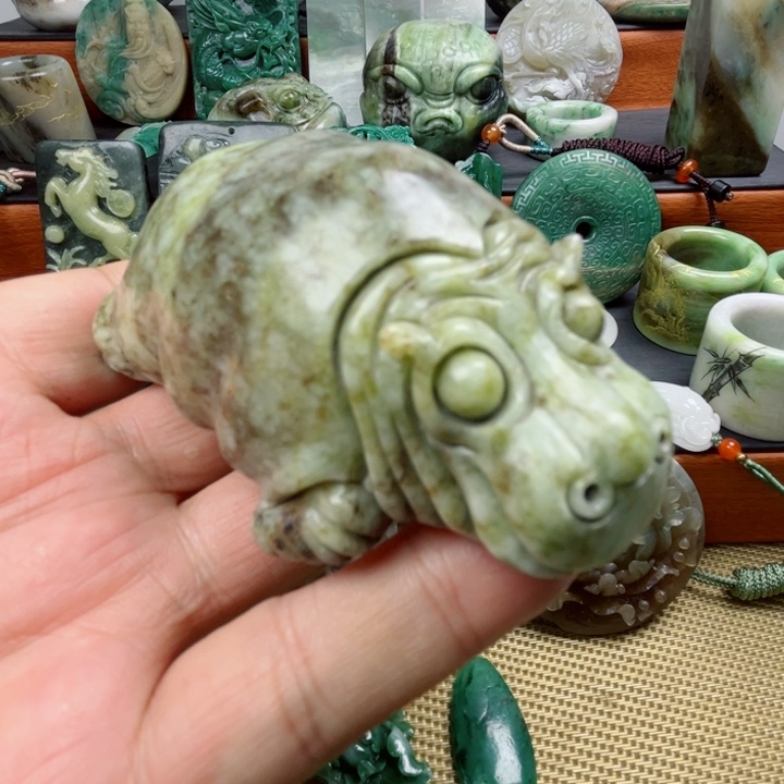 未镶嵌独山玉珠宝半成品