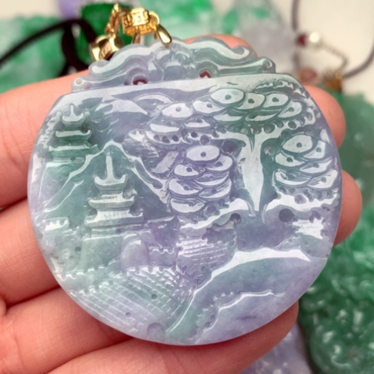 翡翠吊坠(不含链)未镶嵌