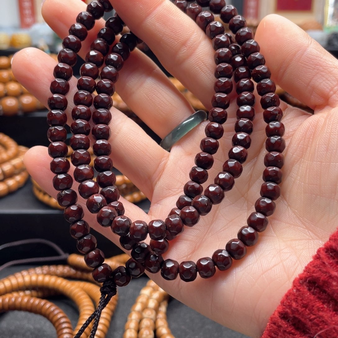 紫金鼠吊坠明**华6*5纯肉雕刻无相脖挂