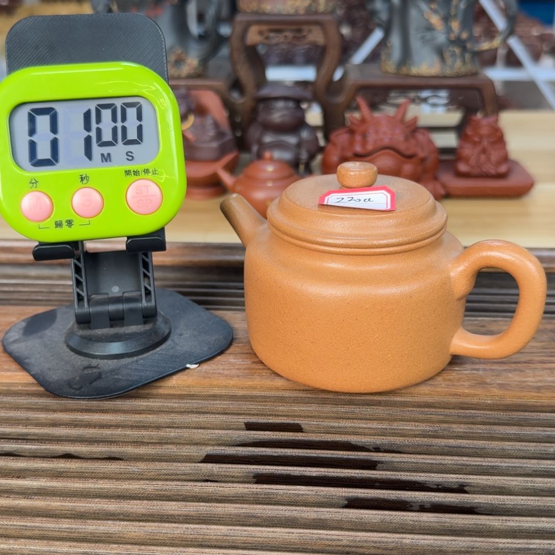 雪***明茶壶紫砂黄龙山老宕口黄金段220