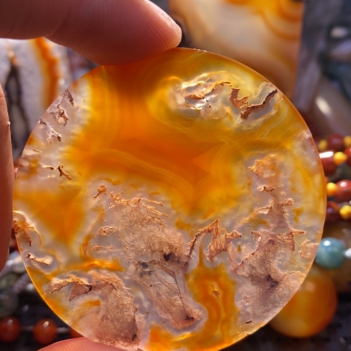 【闪购商品】玛瑙/玉髓颈饰未镶嵌用****玉