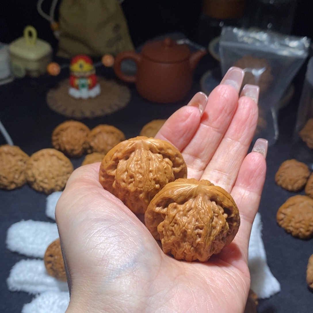 文玩核桃吊坠金工子43