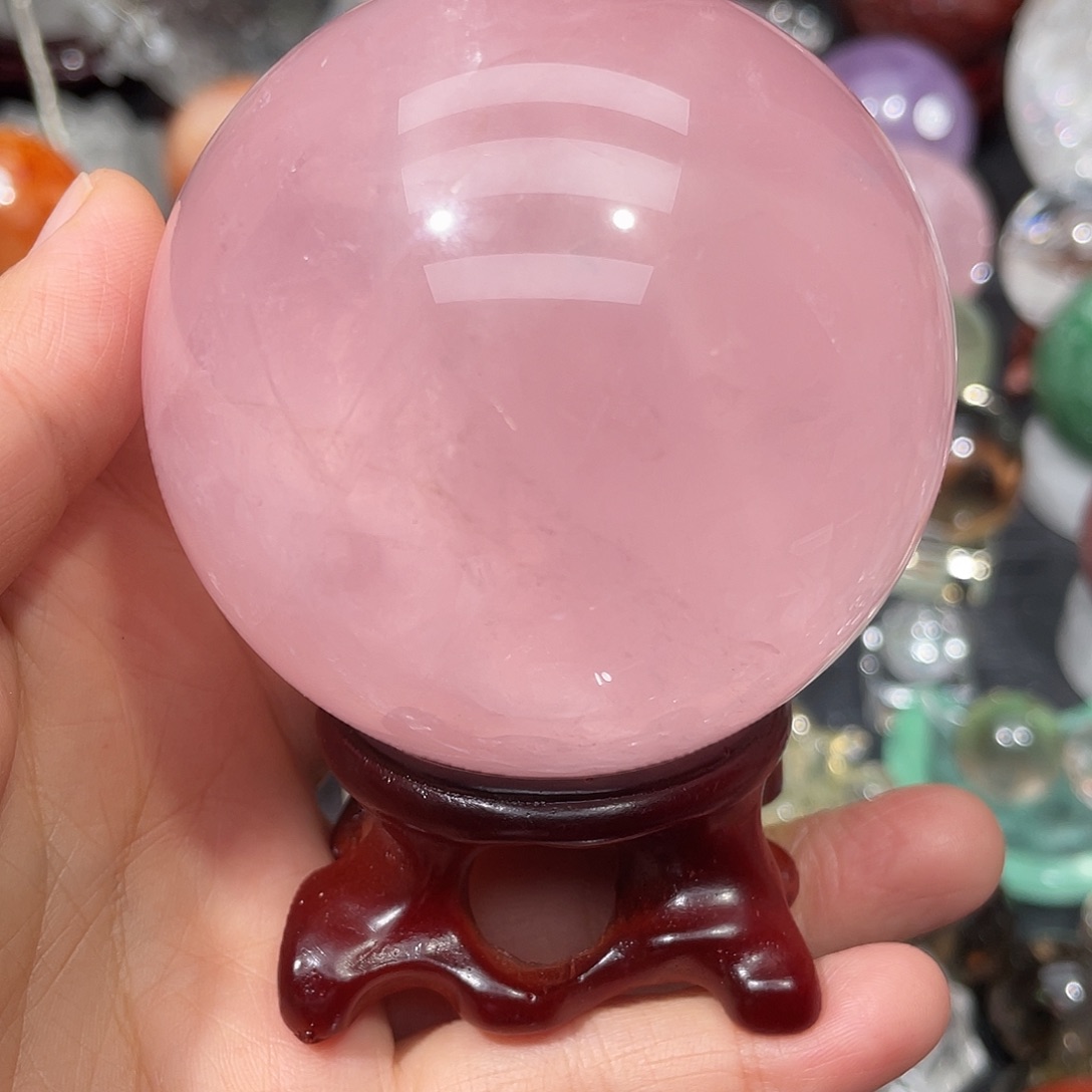 水晶珠宝半成品未镶嵌6.9微瑕