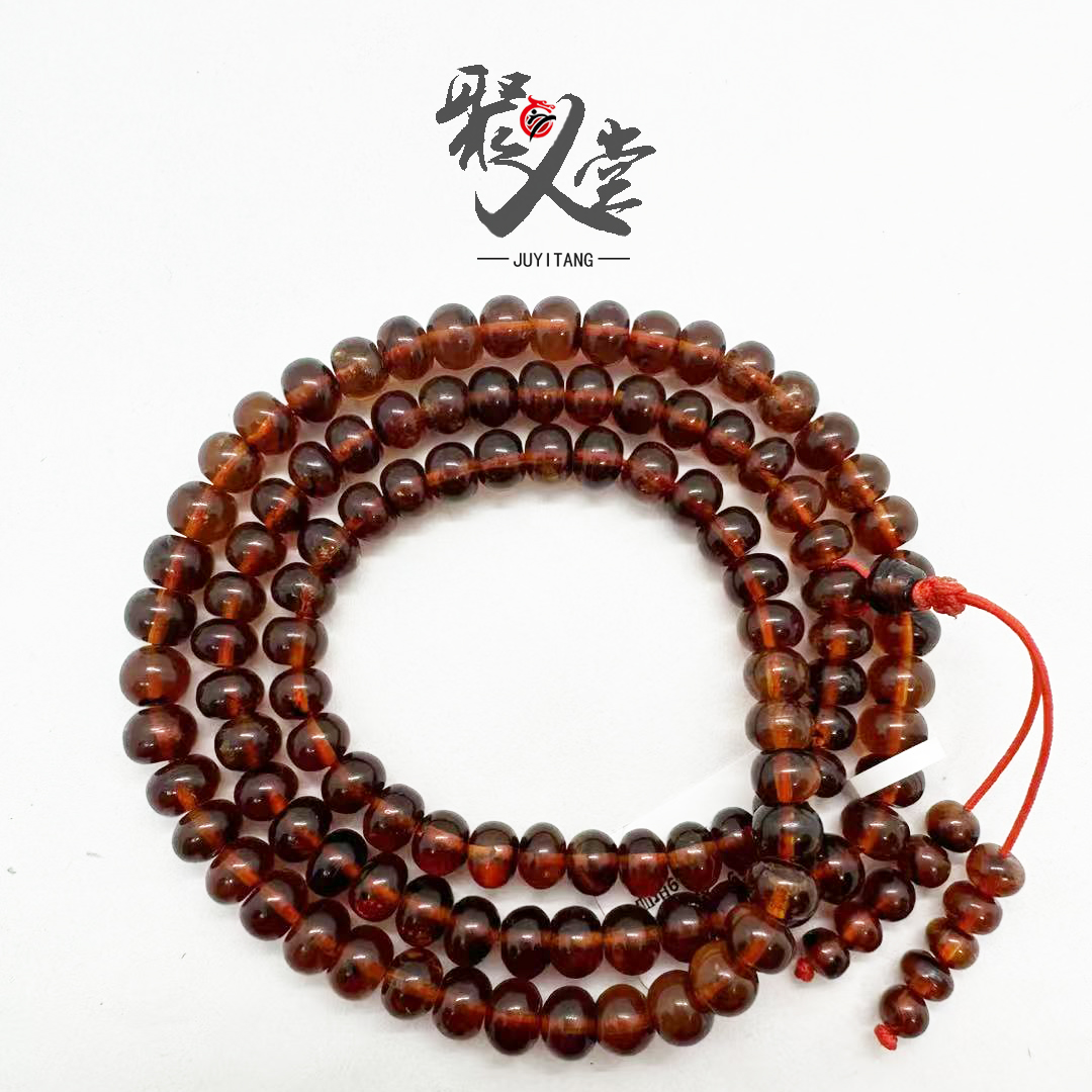 抚顺琥珀6mm血珀108