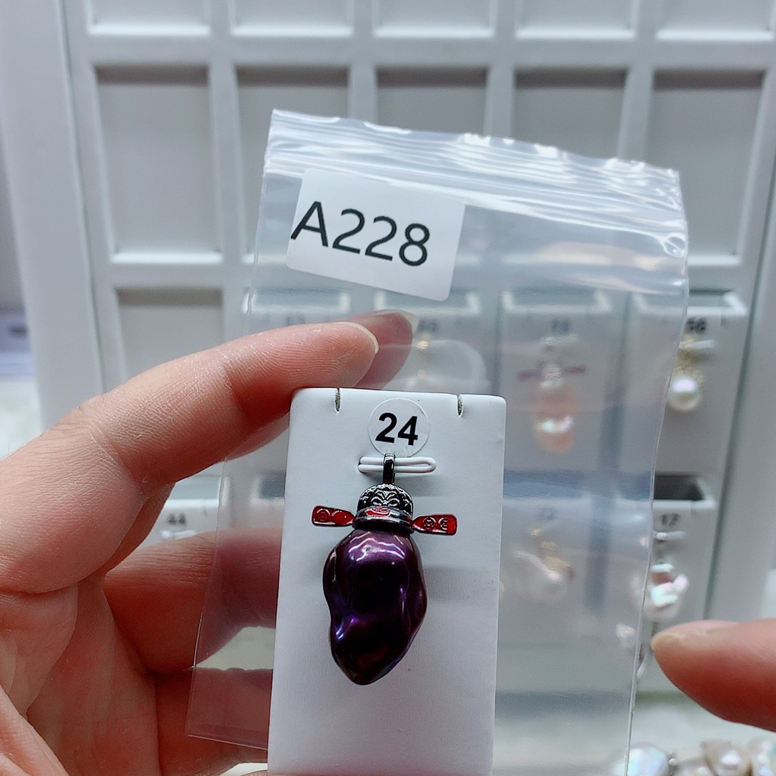 淡水珍珠吊坠(不含链)合金