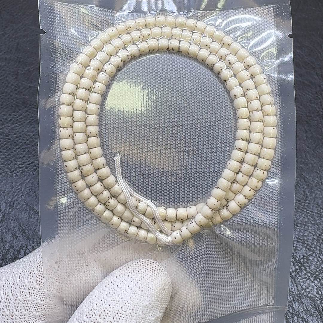 手串星月菩提5*4原生态大留白手串