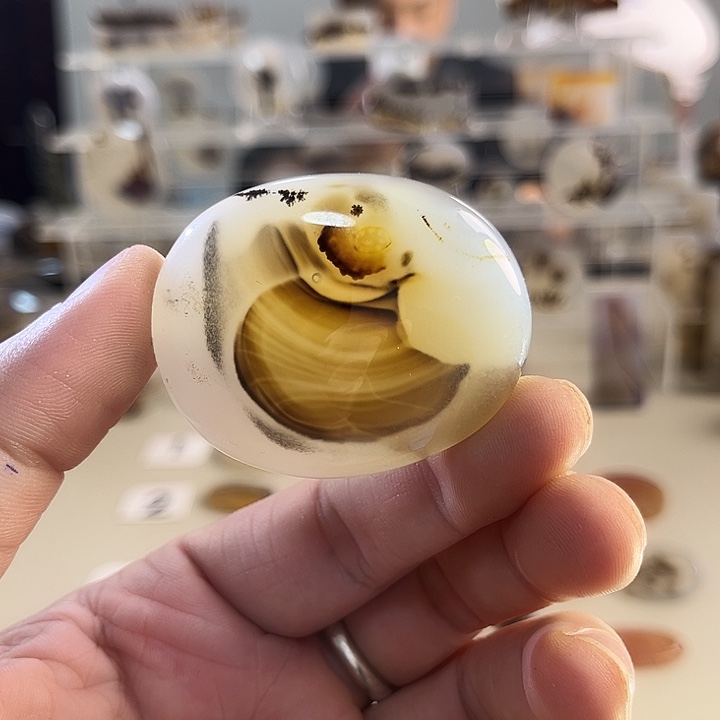 玛瑙/玉髓吊坠(不含链)未镶嵌