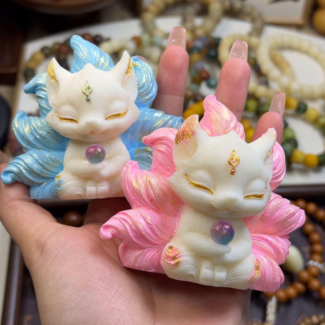 菩提根/象牙果手串象牙果摆件彩狐