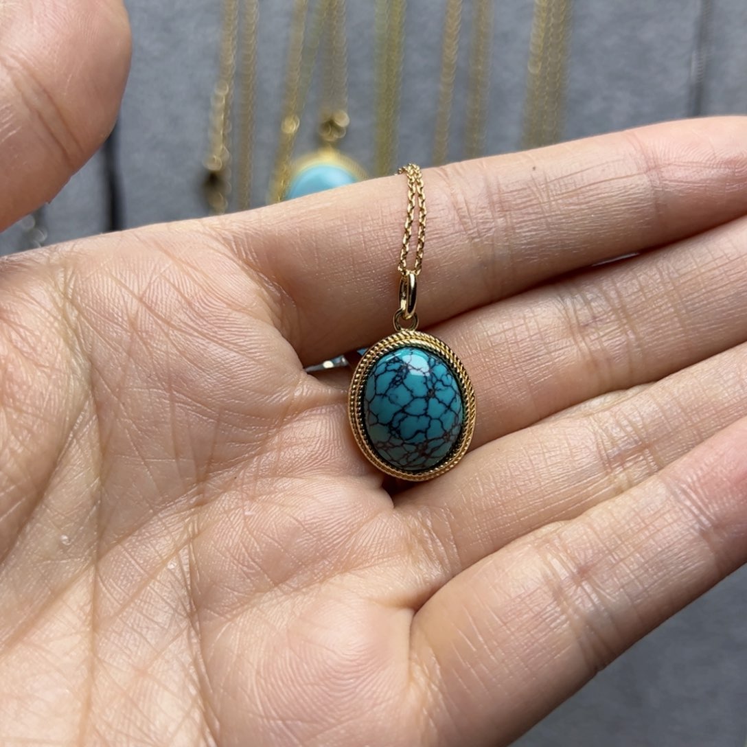 绿松石珠宝奇石未镶嵌