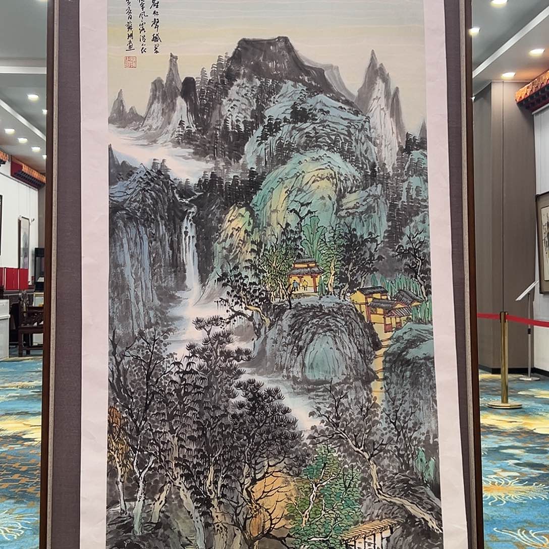 国画苏珊老师国画作品带授权