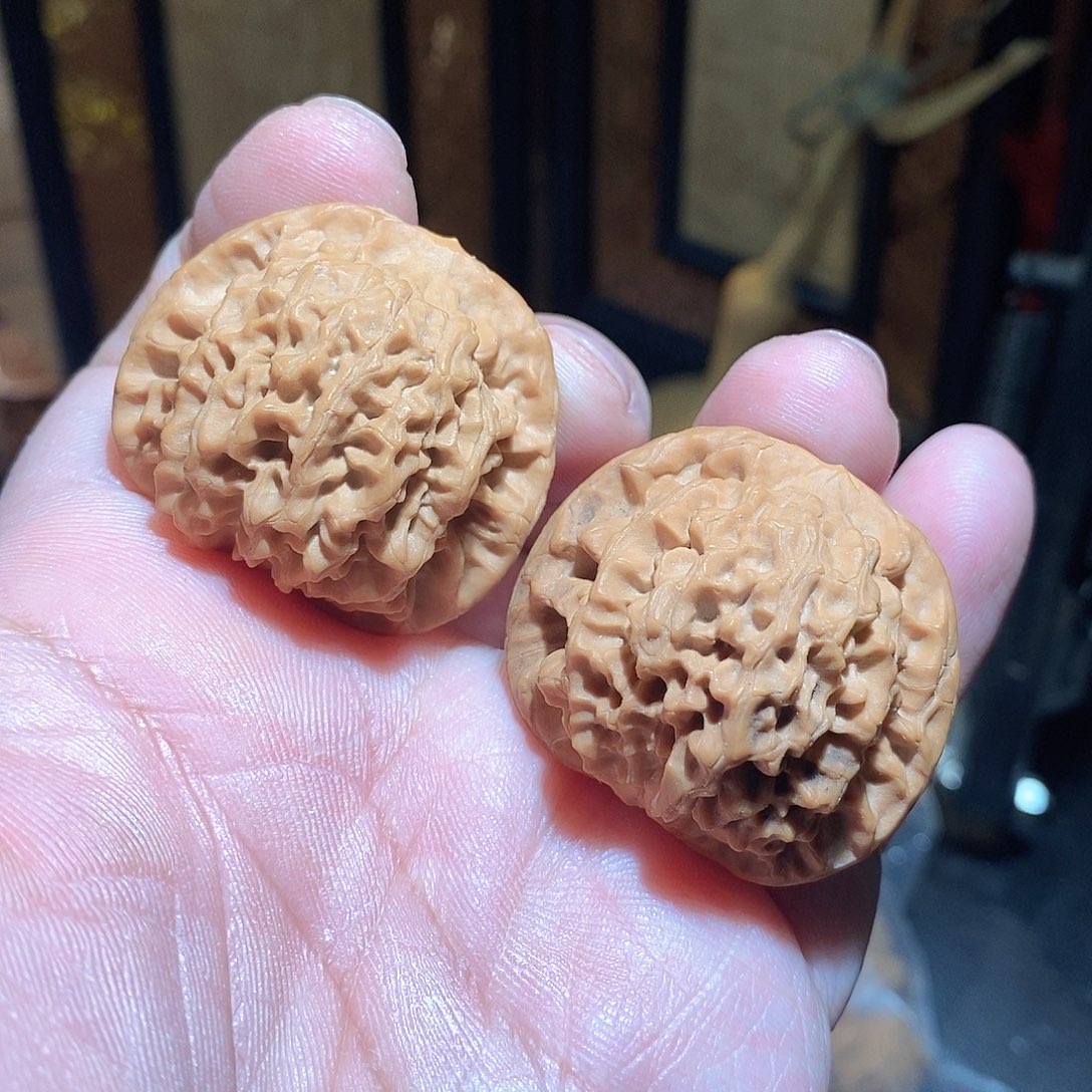 文玩核桃把件38秦闷