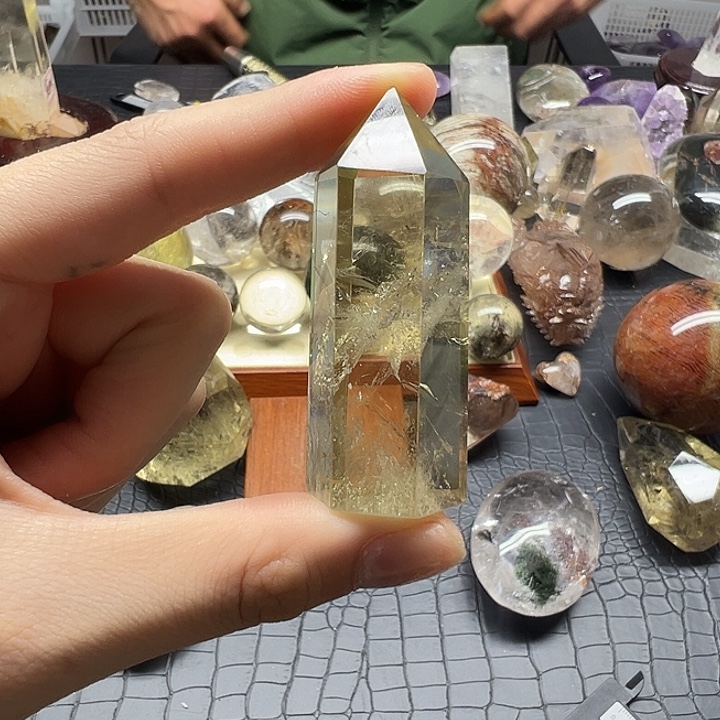 未镶嵌水晶珠宝半成品125水晶