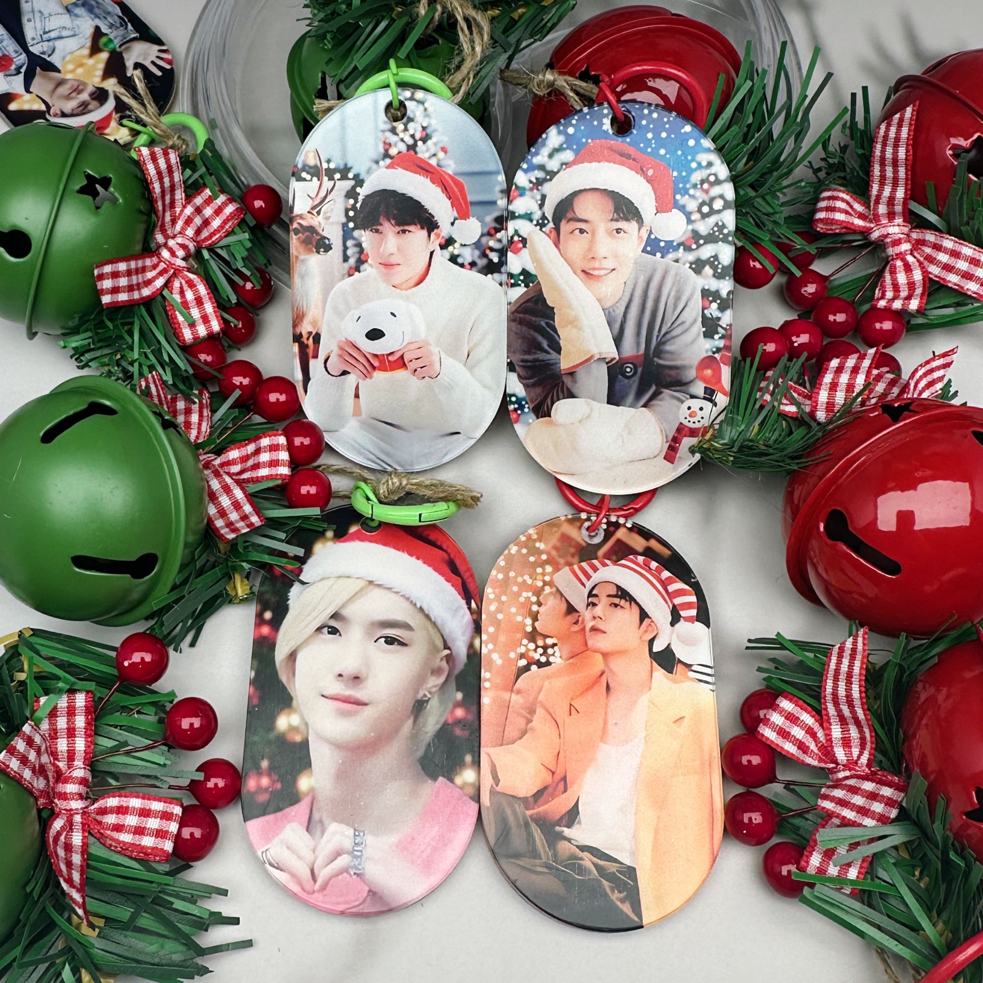圣诞亚克力挂件  双面加厚 肖战王一博博君一肖