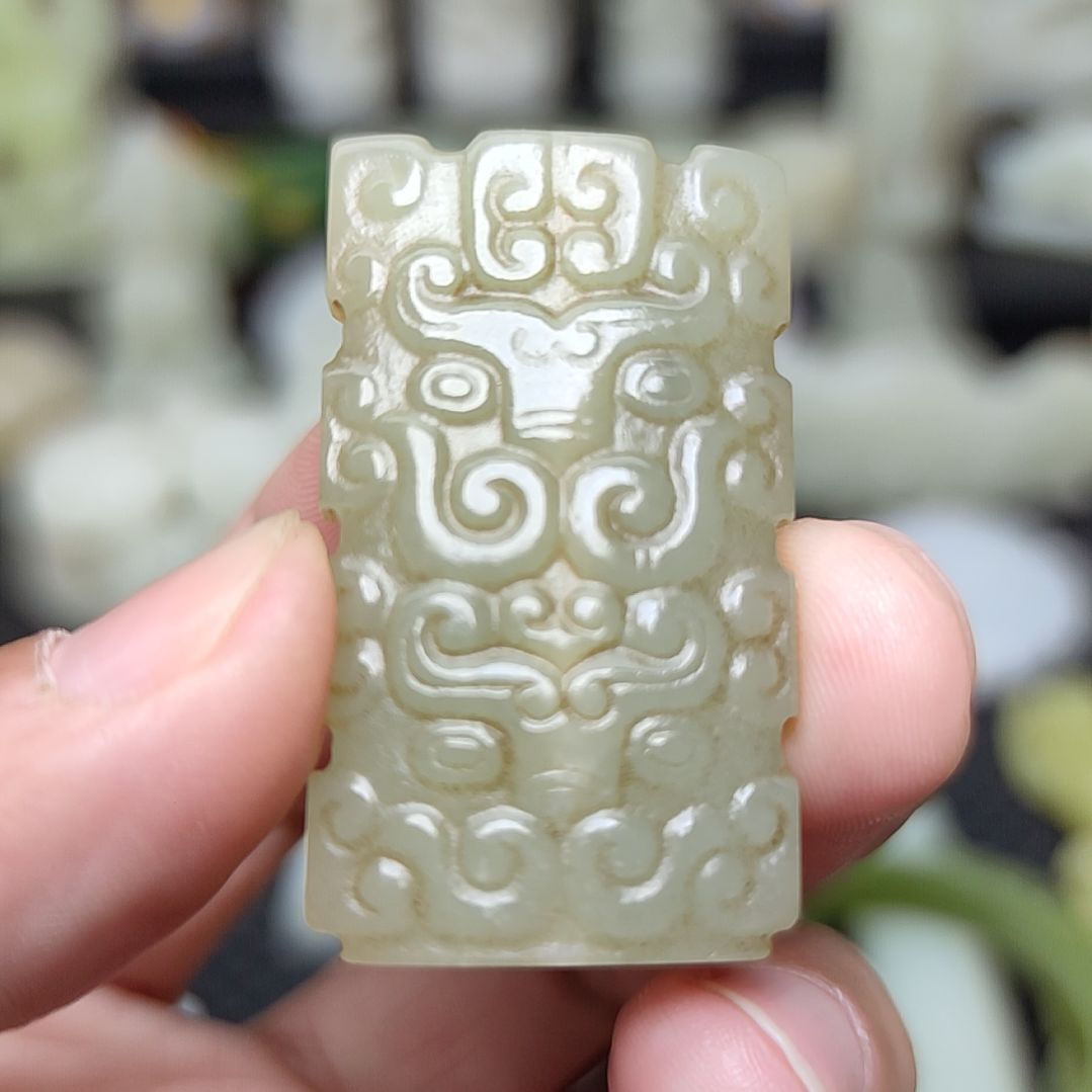 和田玉挂件未镶嵌