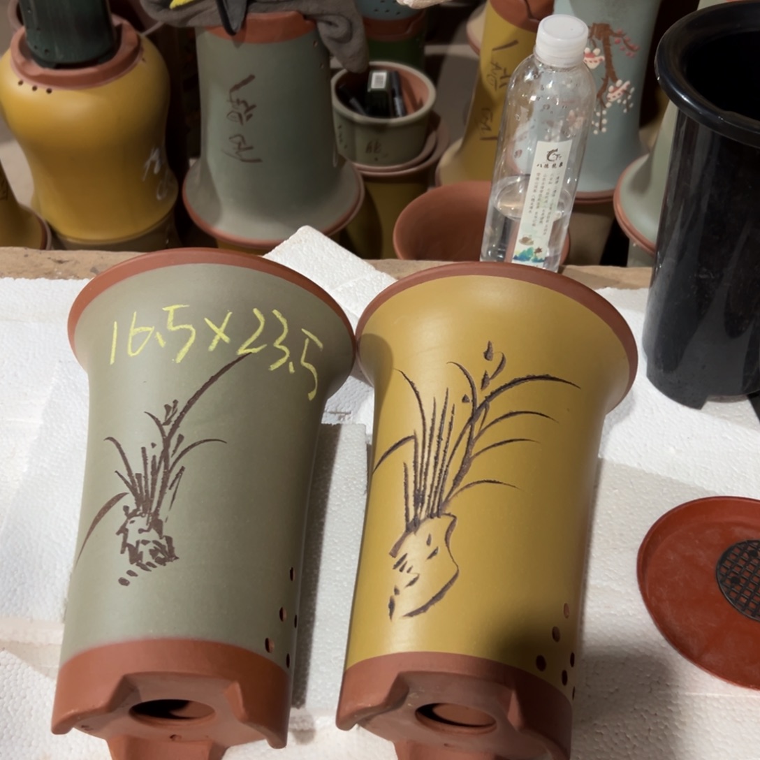 宜兴川阁紫砂花盆