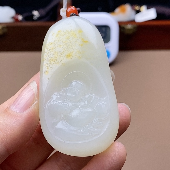 和田玉挂件未镶嵌F