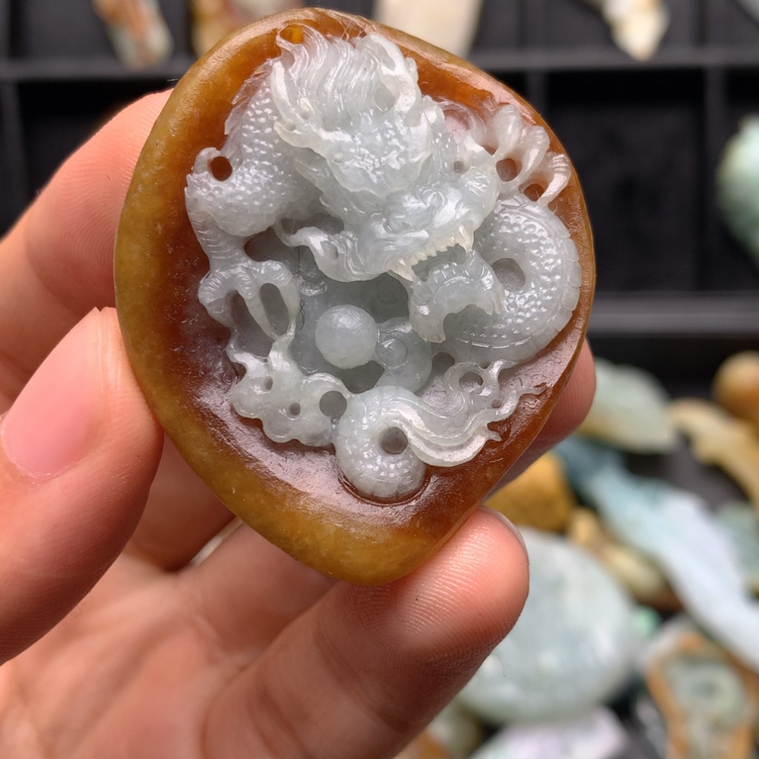 定制翡翠未镶嵌七*放翡翠