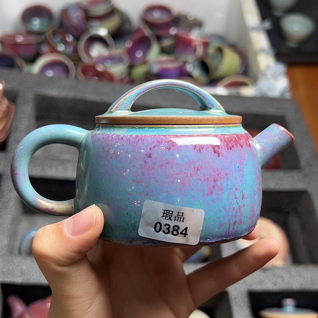 陶摆件窑口自销原矿钧瓷