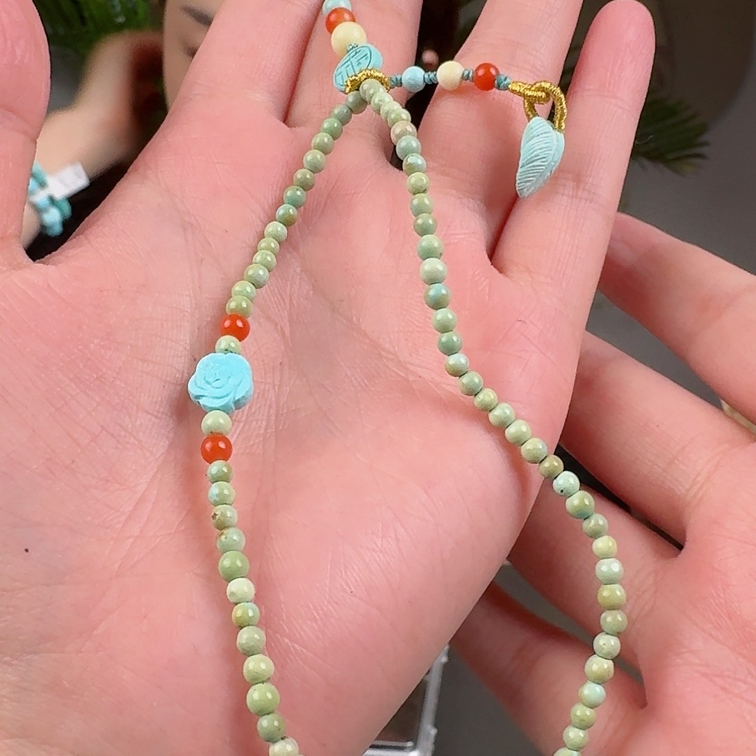 绿松石珠宝奇石未镶嵌