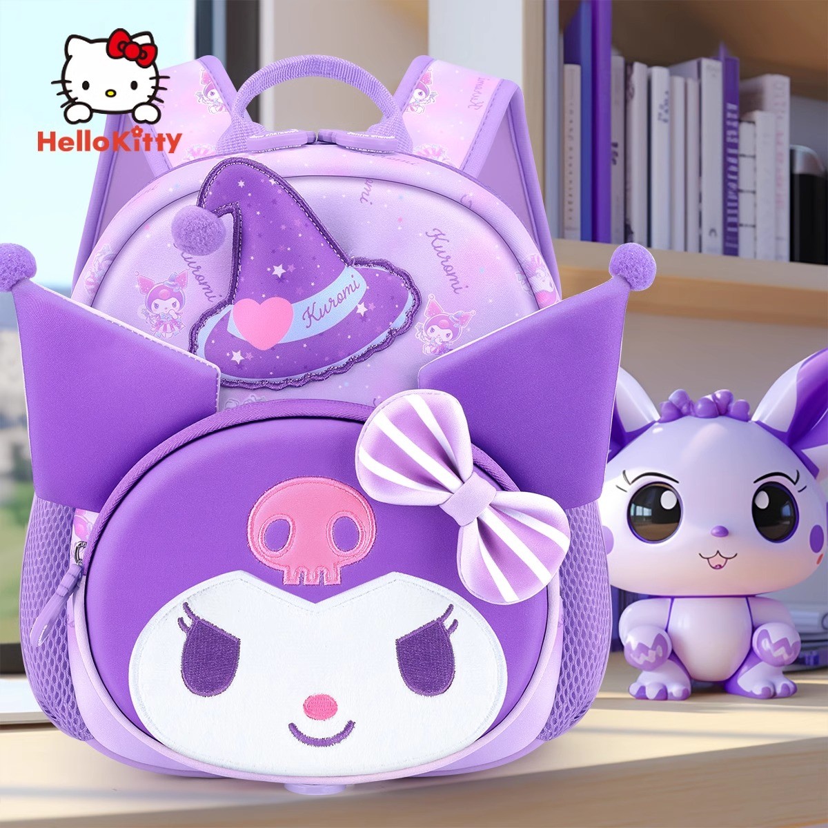 库洛米小书包女童幼儿园宝宝小班到大班背包儿童轻便双肩2025新款