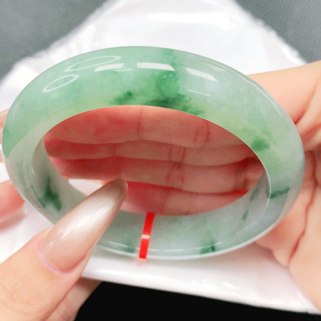 翡翠未镶嵌手镯58