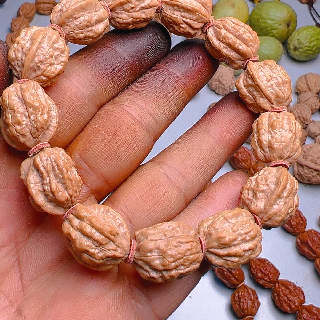 猴头核桃吊坠金蟾16