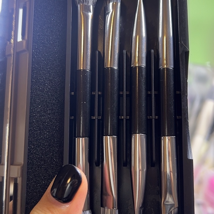 亚克力小麻雀化妆刷套装