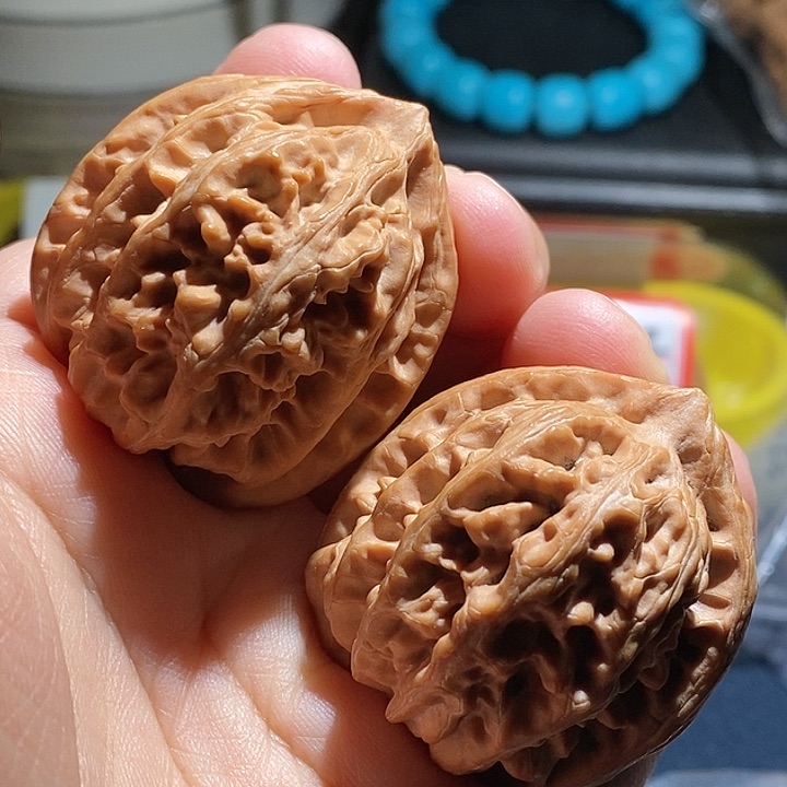 【闪购商品】吊坠文玩核桃三羊谷